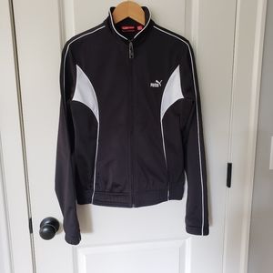 Puma zip up sport jacket size S